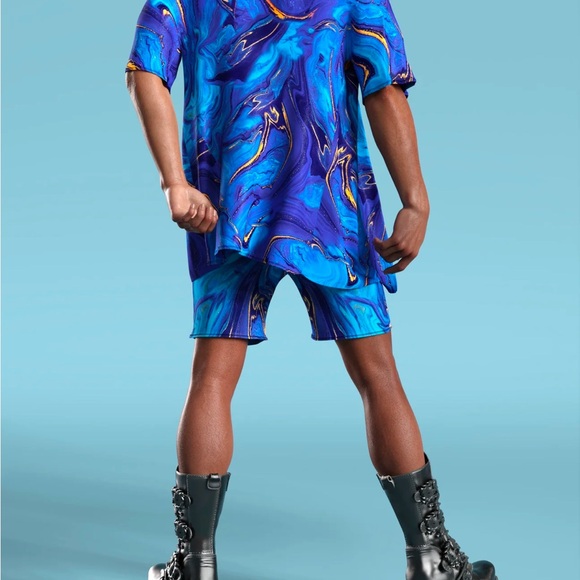 Men’s Rave Half Robe Top - Picture 3 of 6